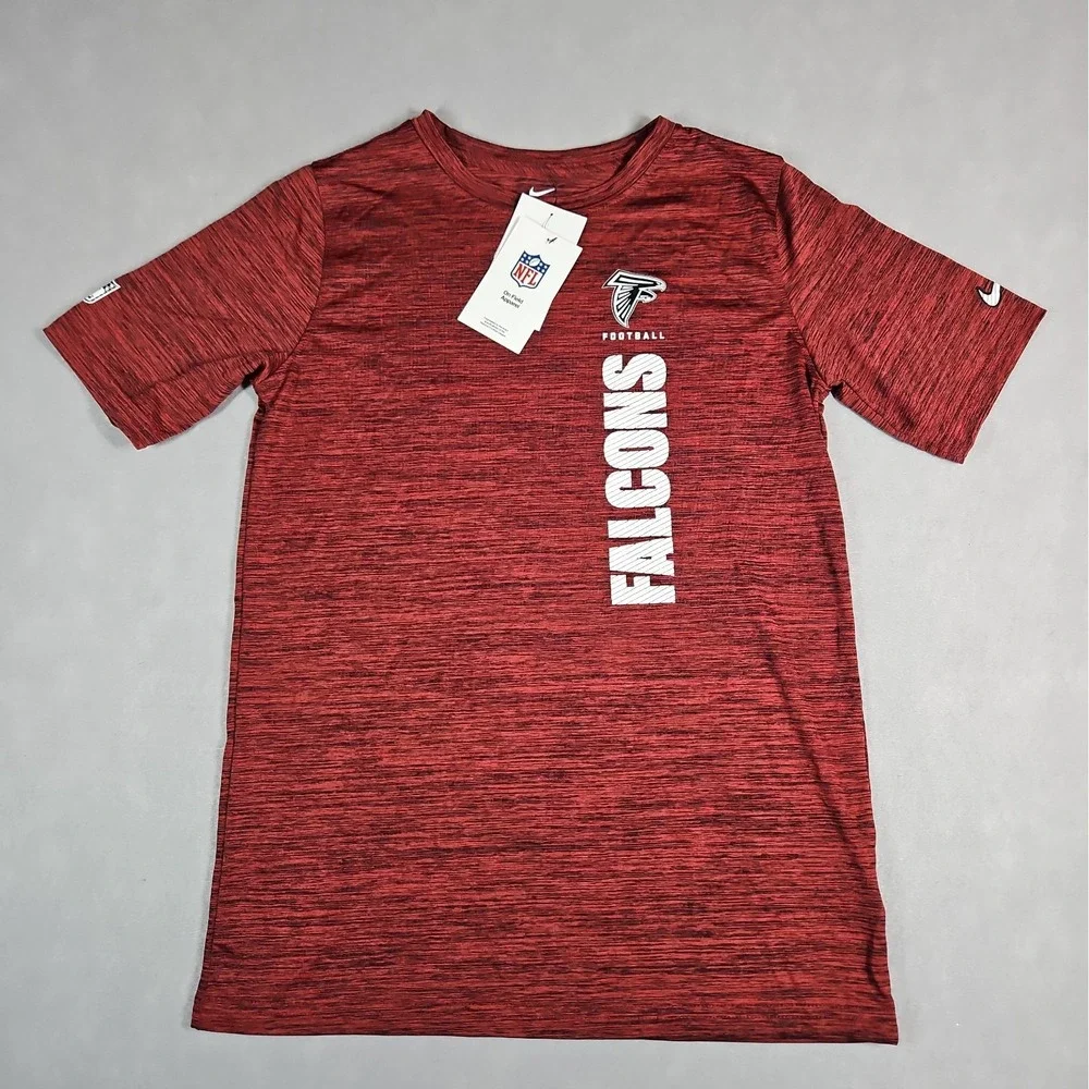 Nike Youth Red Atlanta Falcons NFL Dri-FIT Graphic T Shirt Size Large NWT
